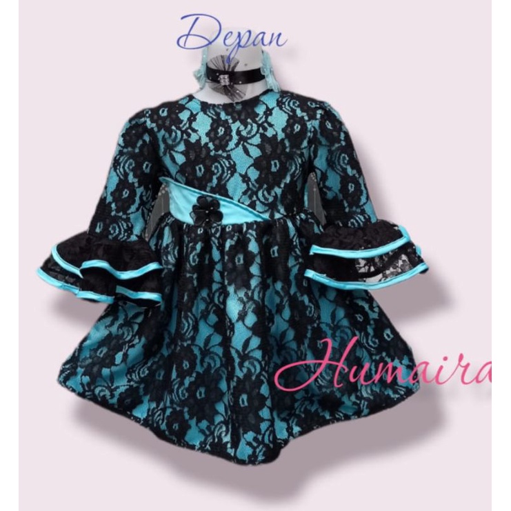 HUMAIRA GAUN PESTA ANAK/DRESS ANAK/ DRESS PESTA ANAK