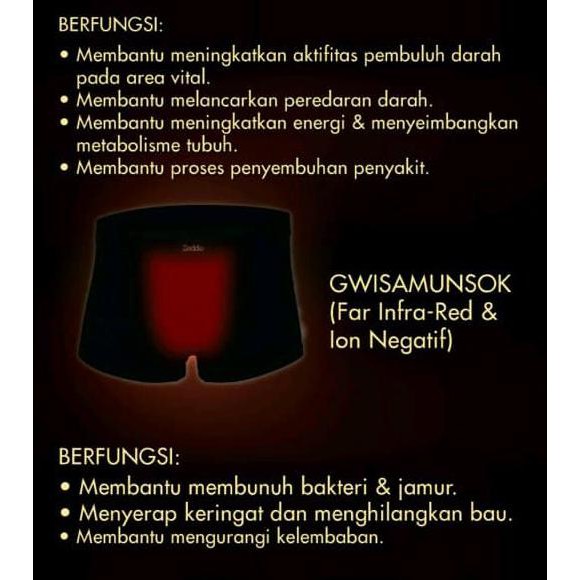 PAKAIAN DALAM PRIA ZEDDO GOLD UNDERWEAR CELANA TERAPI VITALITAS ALAT