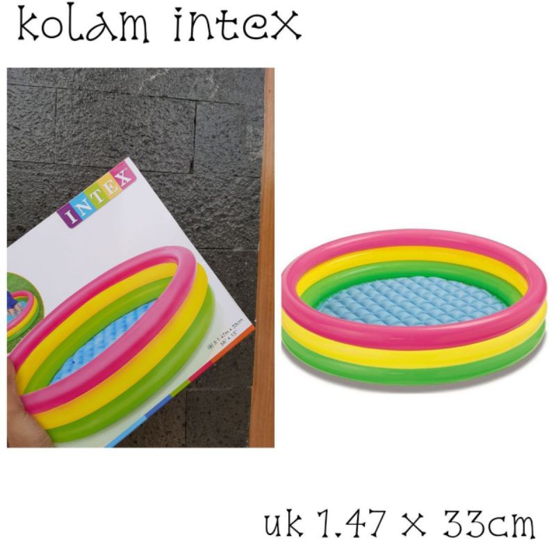 kolam renang anak intex uk 1,47 x 33 cm