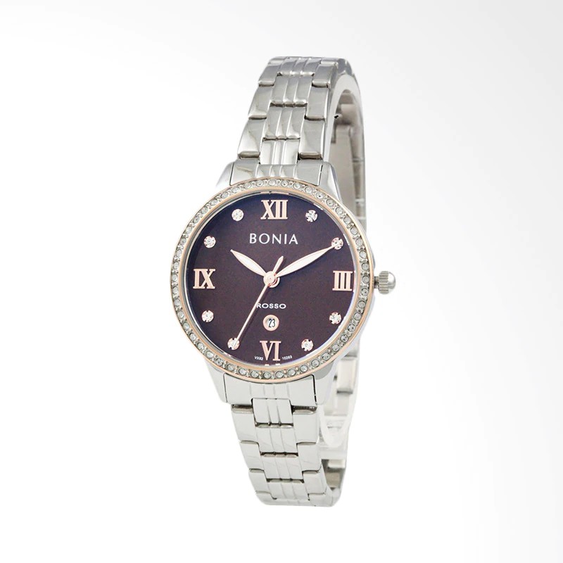 Bonia Rosso BNB10283-2343S Jam Tangan Wanita - Silver