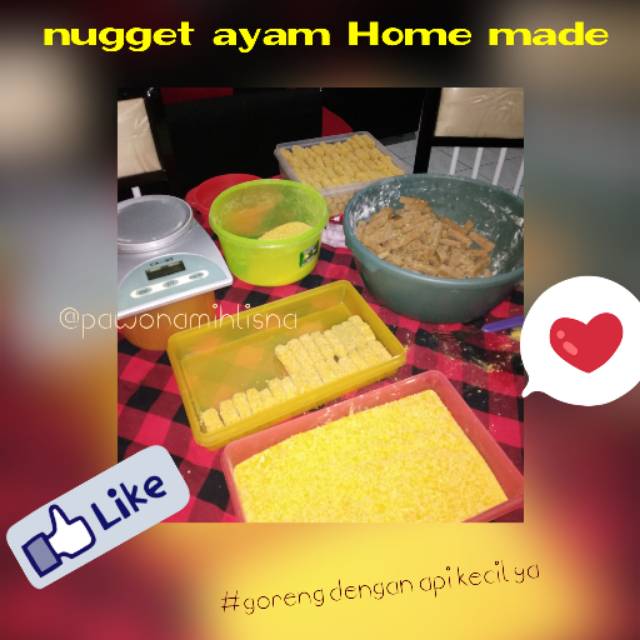 

Nugget ayam home made