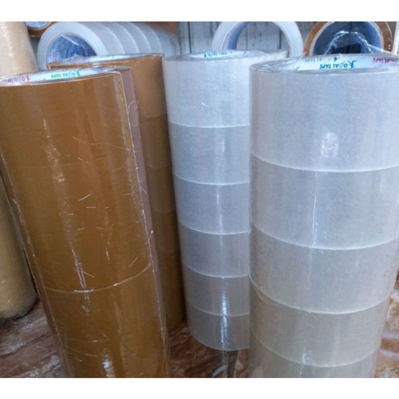 

Lakban 90 Yard Bening/ Coklat/ Lakban Murah/Lakban Tebal