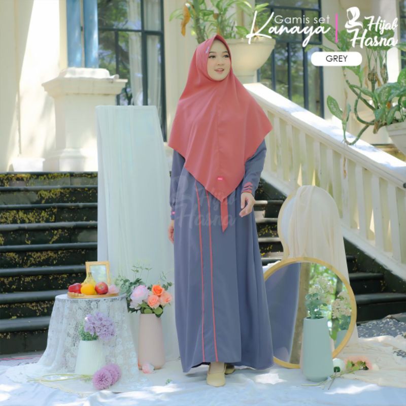 GAMIS SET KANAYA by hasna hijab