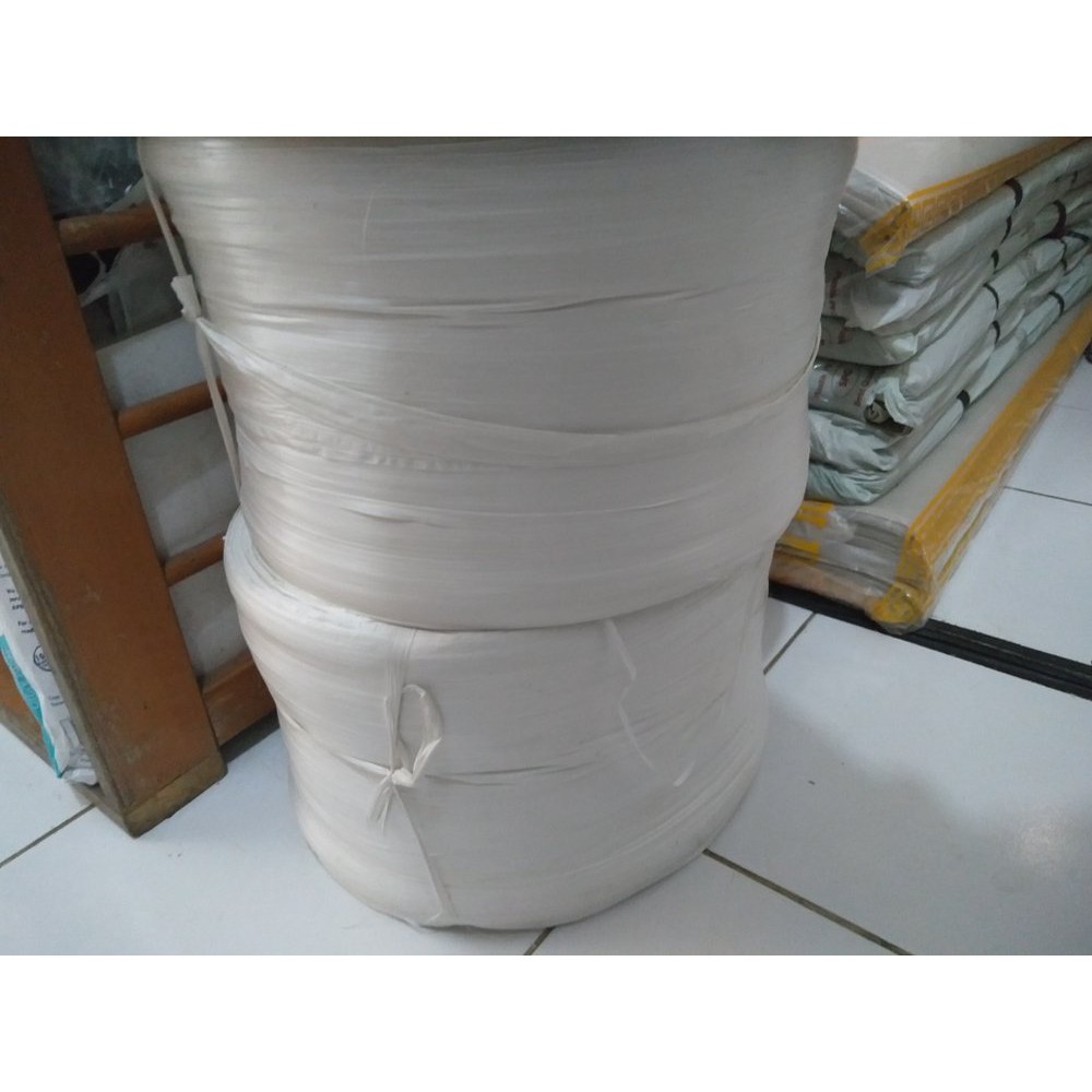 Jual Tali Rapiah Putih Plastik 5 Kg Berkualitas