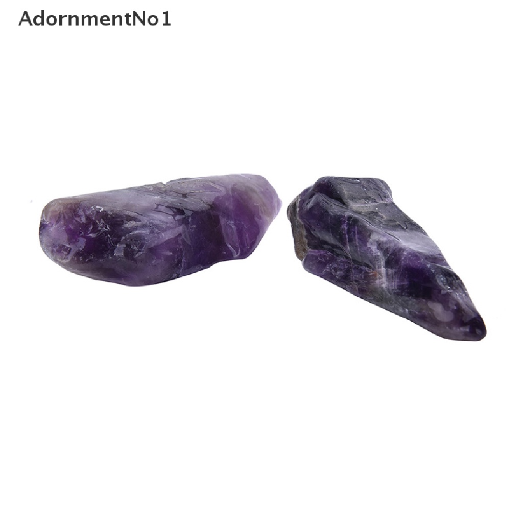 (AdornmentNo1) 100g Batu Kristal Amethyst Quartz Warna Ungu Untuk Penyembuhan