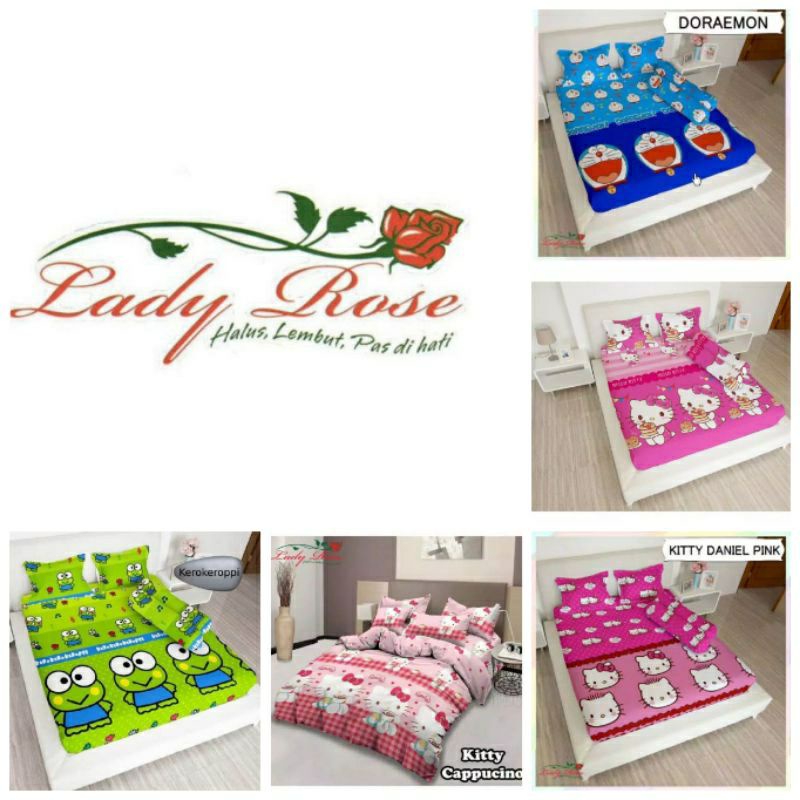 Sprei Lady Rose Queen B2 160x200 Karakter Anak