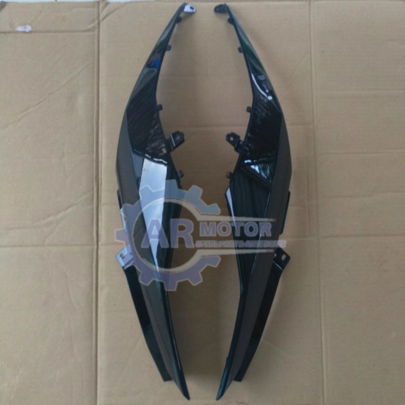 BODY BELAKANG MIO M3 / MIO Z HITAM / body mio z hitam/ body kir kanan motor mio z hitam / body motor