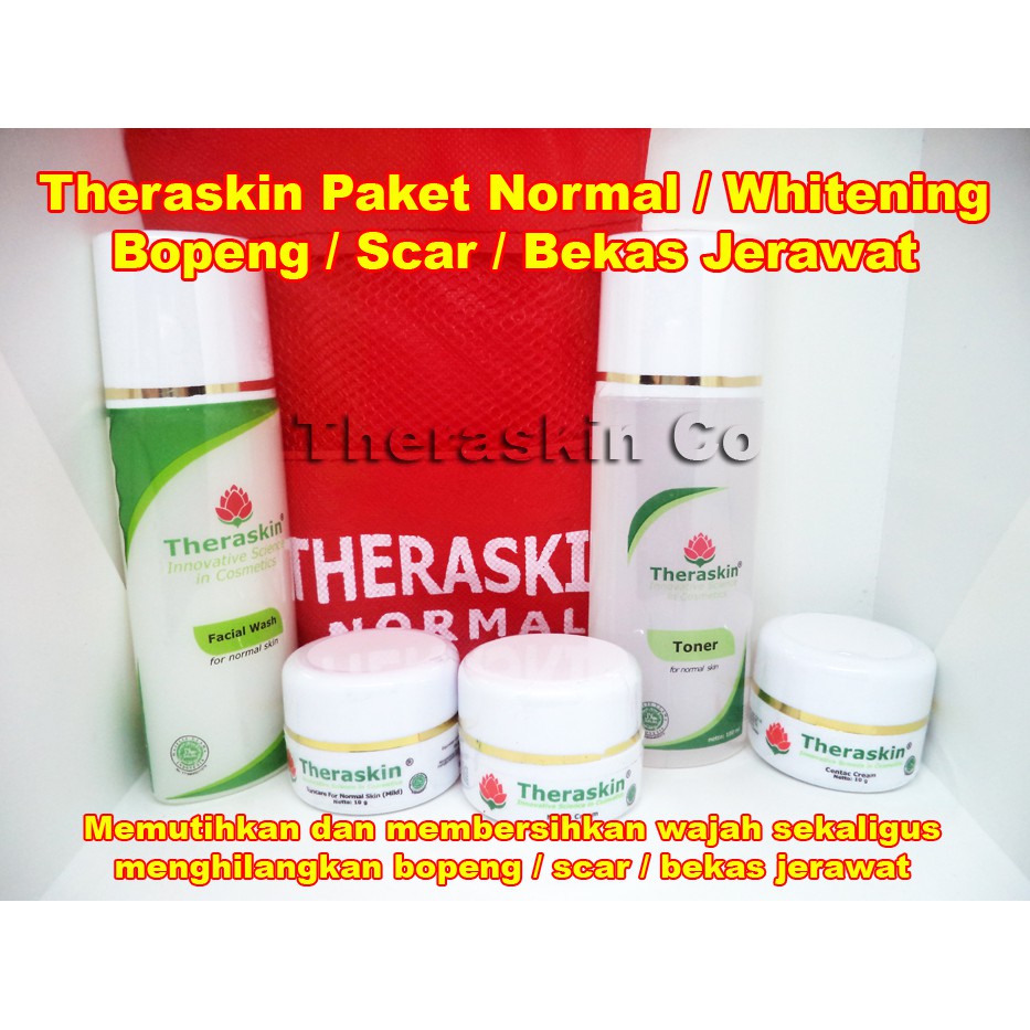 Jenis Theraskin Untuk Mencerahkan Dan Menghilangkan Bekas