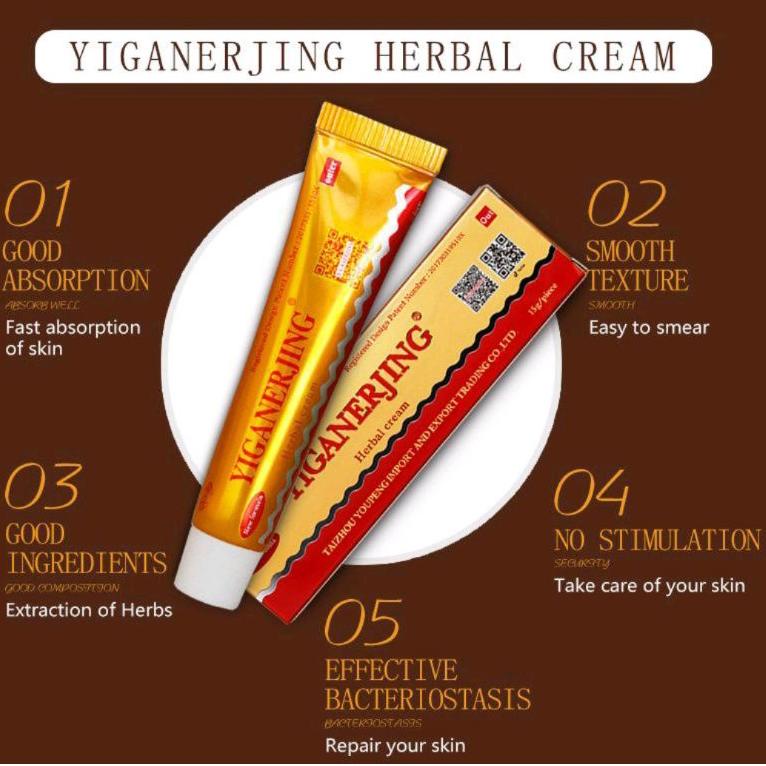 [DISCOUNT J0081] Salep YIGANERJING Cream obat gatal kulit herbal berkualitas Ready Stock
