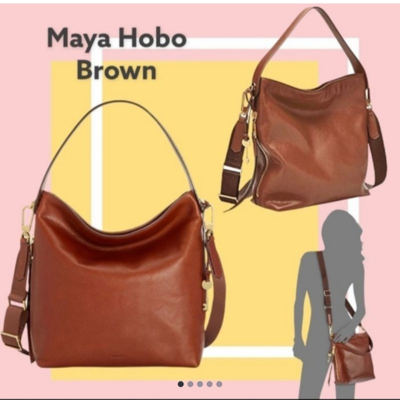 Tas Fossil Maya Hobo brown