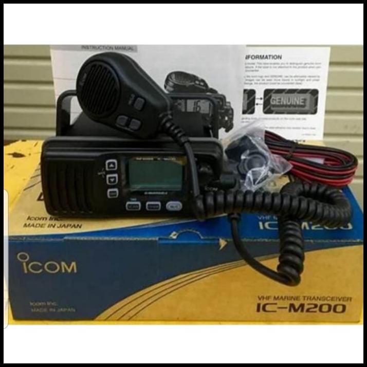 Radio Vhf Marine Transceiver Icom M 200 Ic M200