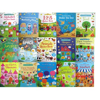 LOGU Usborne sticker book Buku stiker usborne Stiker LOGU Usborne sticker book Buku stiker usborne Stiker