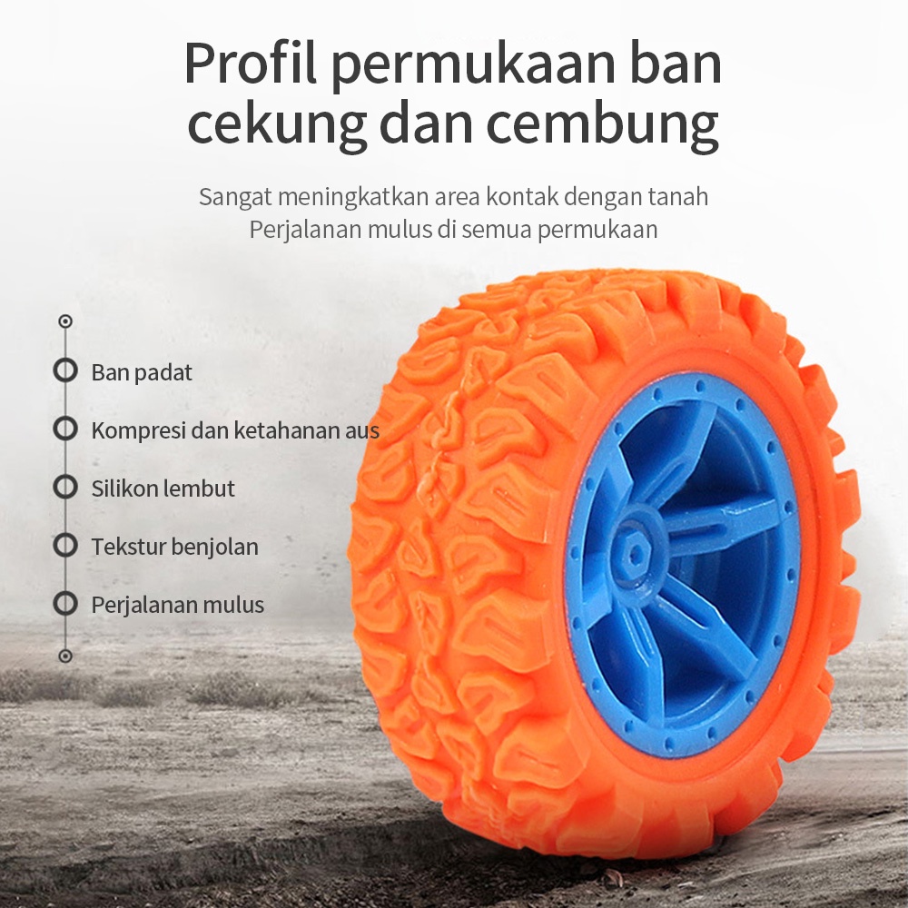 Halobaby Monster Zap Mainan Mobil Drive Inertial Bigfoot