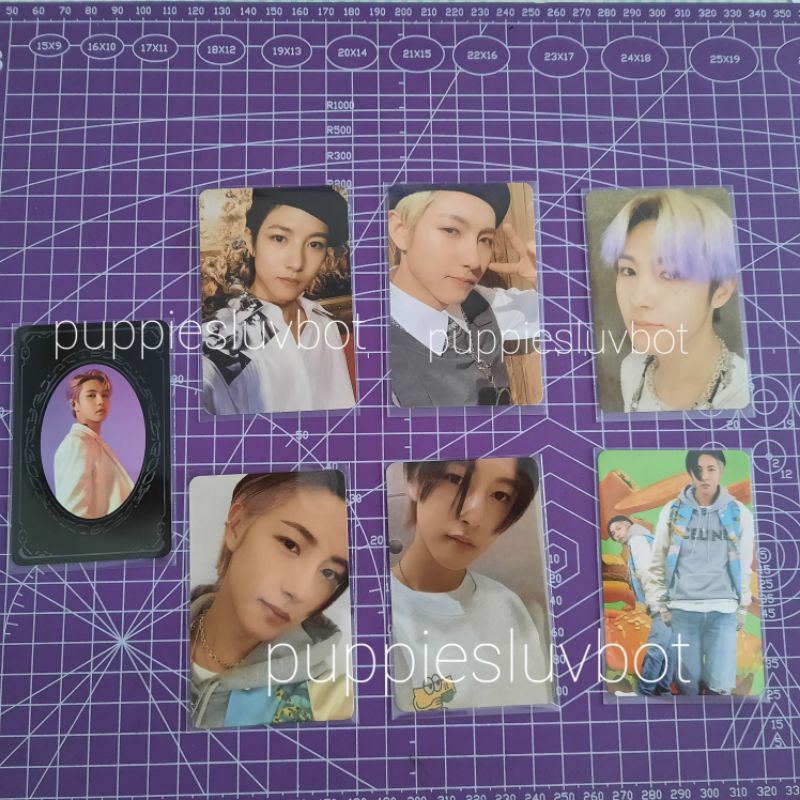 photocard pc renjun we boom reload ridin rollin yb crazy cafe ar clip