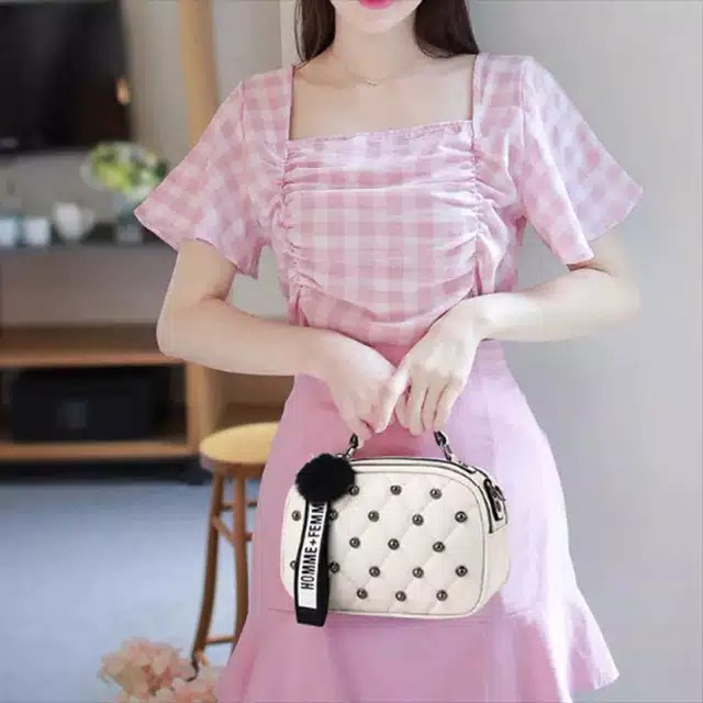 Charyatink - Tas Handbag slempang bahu wanita jinjing