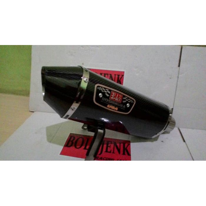 Knalpot racing yoshimura R77 carbon- silinser