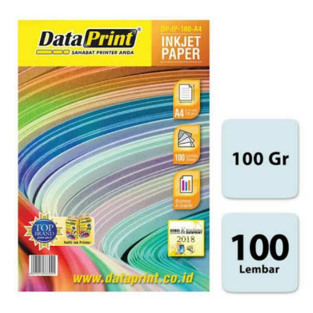

KERTAS INKJET PAPER DATA PRINT A4 100GRM