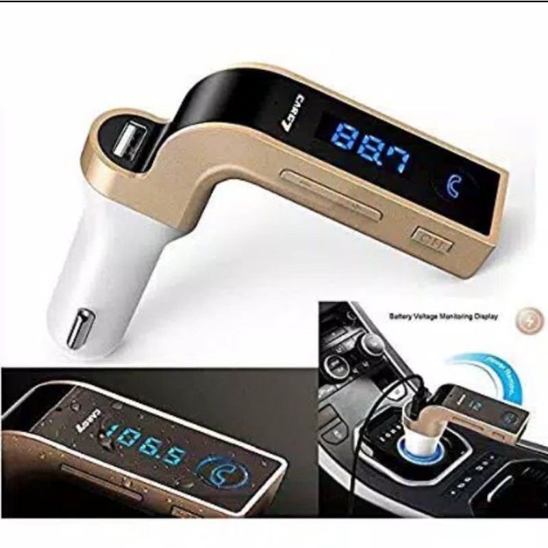 (P) Bluetooth Car Charger G7 / Saver Car Charger