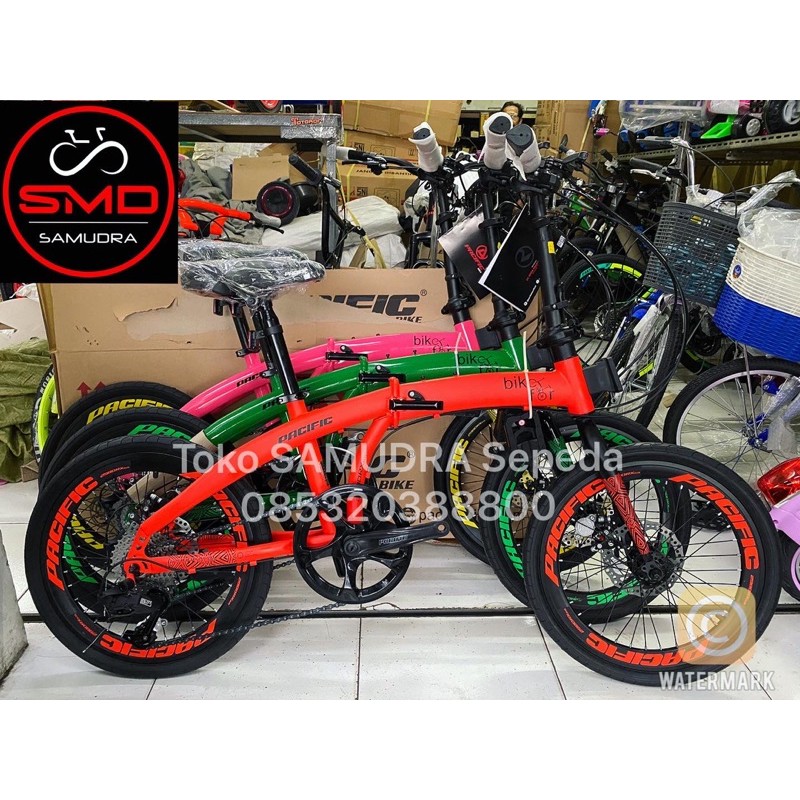 Sepeda Lipat Anak dan Dewasa Golding Pacific 2980 RX 6.8 New Model Folding Bike Bandung