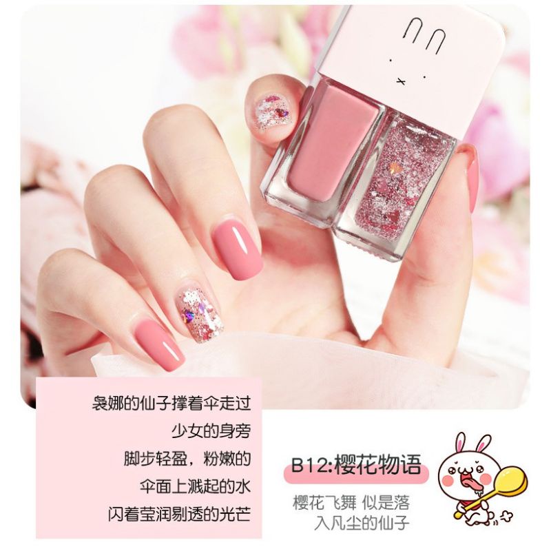 Kutek Kuku 2in1 Halal Cat Kuku Kutex Nail Polish