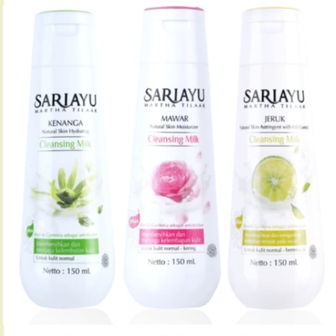 SARIAYU PEMBERSIH CLEANSING MILK/TONER 150mL