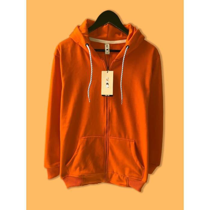 jaket hoodie zipper polos
