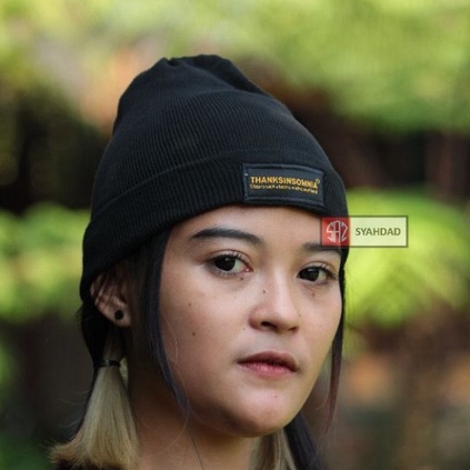 beanie hat bordir thrasher topi kupluk rajut pria wanita distro