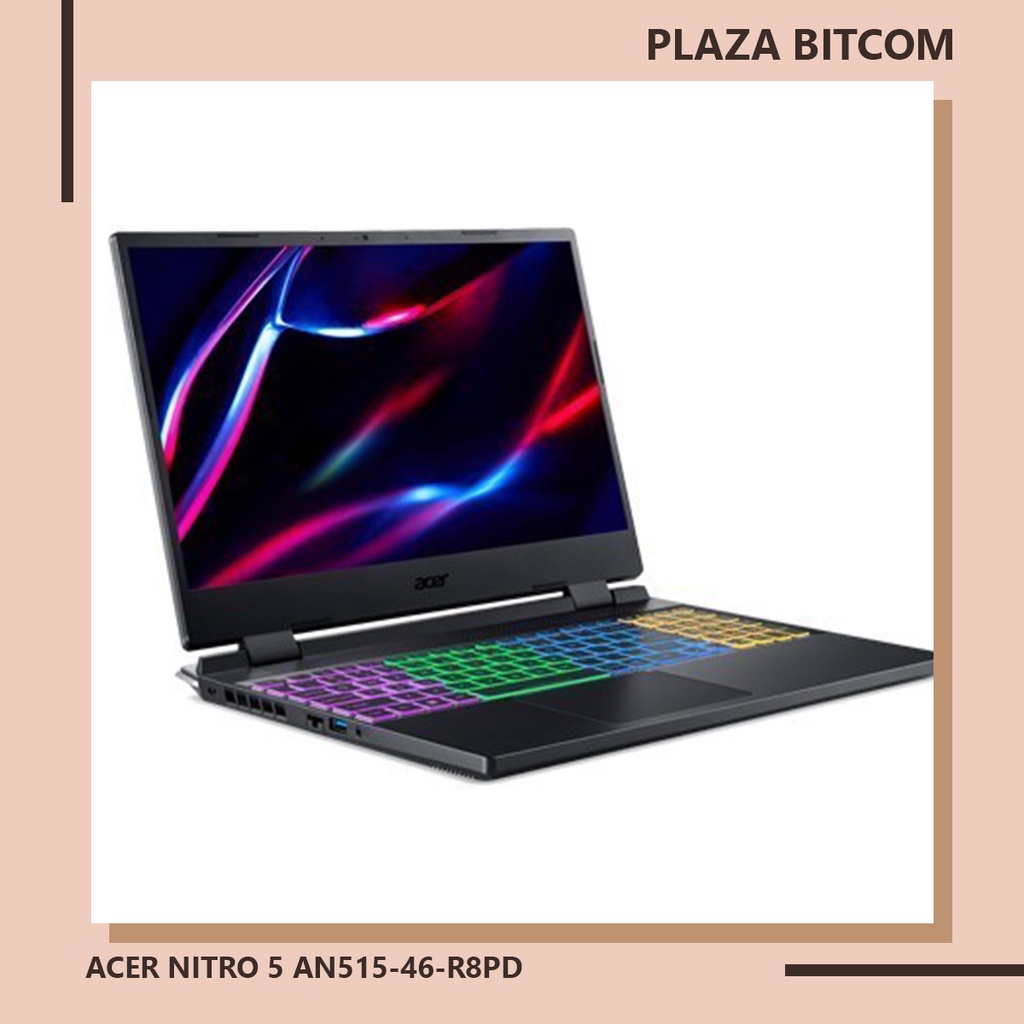 ACER NITRO 5 AN515-46-R8PD R7-6800H 16G 512G RTX3060 W11 | BITCOM PLAZA