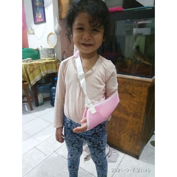 arm sling anak /gendongan tangan anak /penyangga tangan anak premium