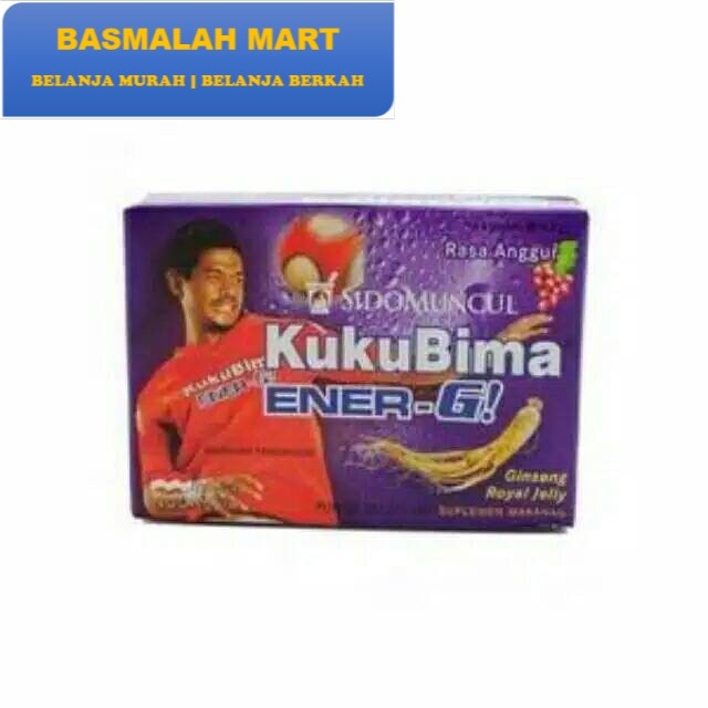 

Sidomuncul kuku bima Ener-G anggur (Ilham Berkah Mart)
