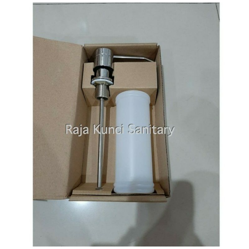 Tempat Sabun Cair Tanam Kuningan Tebal/Siap Dispenser Kuningan/Hand Soap/Dispenser Sabun