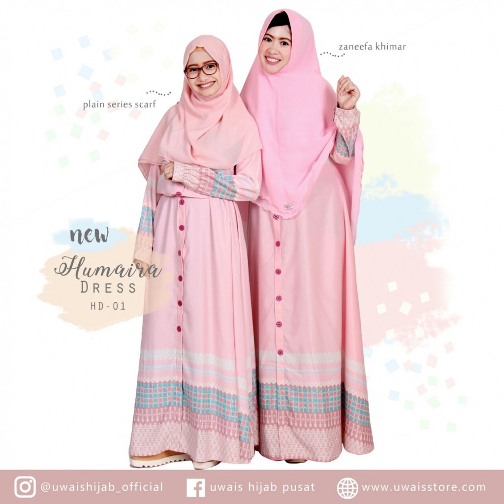 Gamis Uwais Hijab Humaira Dress