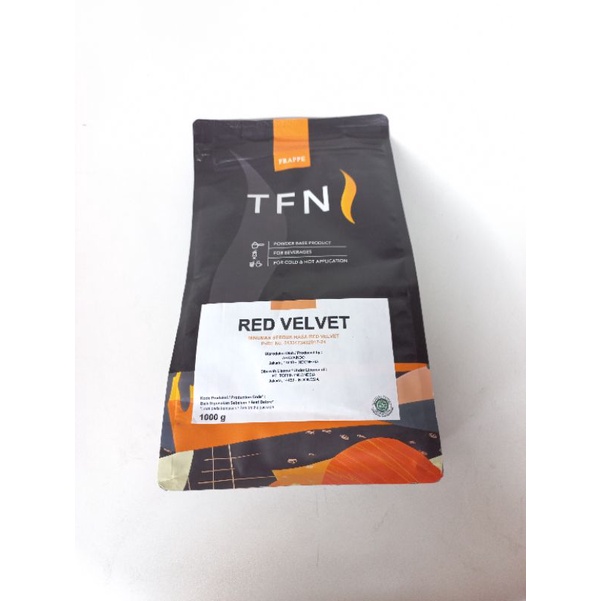 

Toffin Red Velvet Premium 1 kg - Powder Red Velvet - Bubuk Minuman