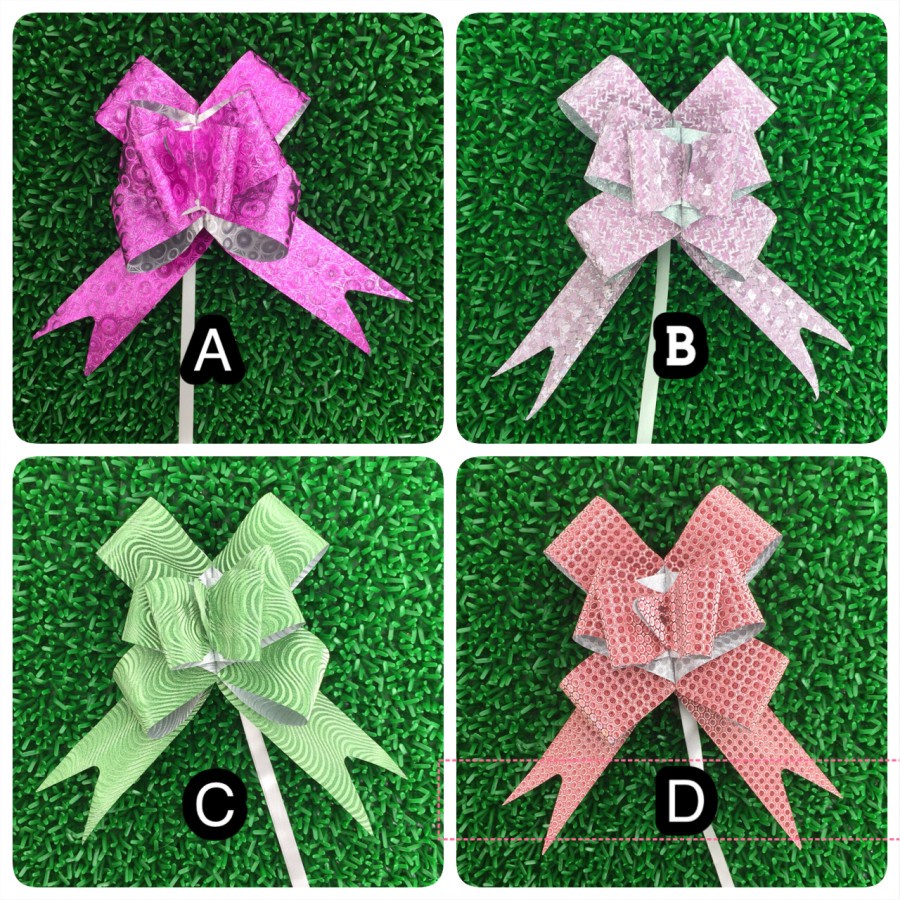

SALE !!! Pita Tarik / Pita Serut Metalik Uk. 30 - PALING DICARI
