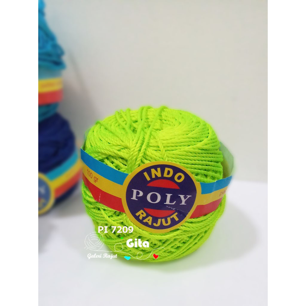 Benang Rajut Polyindo/Benang Polyester/Poly Indo