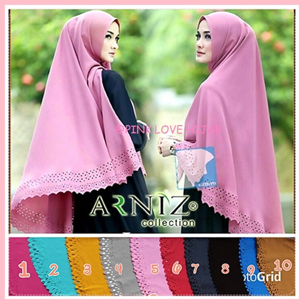 Hijab Khimar Lazya Arniz