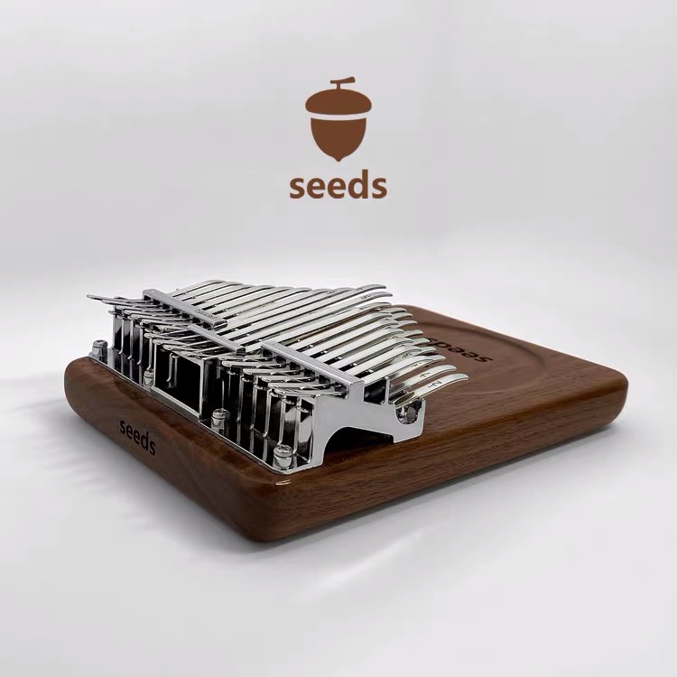 Alat Musik Kalimba Piano Jari 34 Kunci Bahan Kayu Walnut