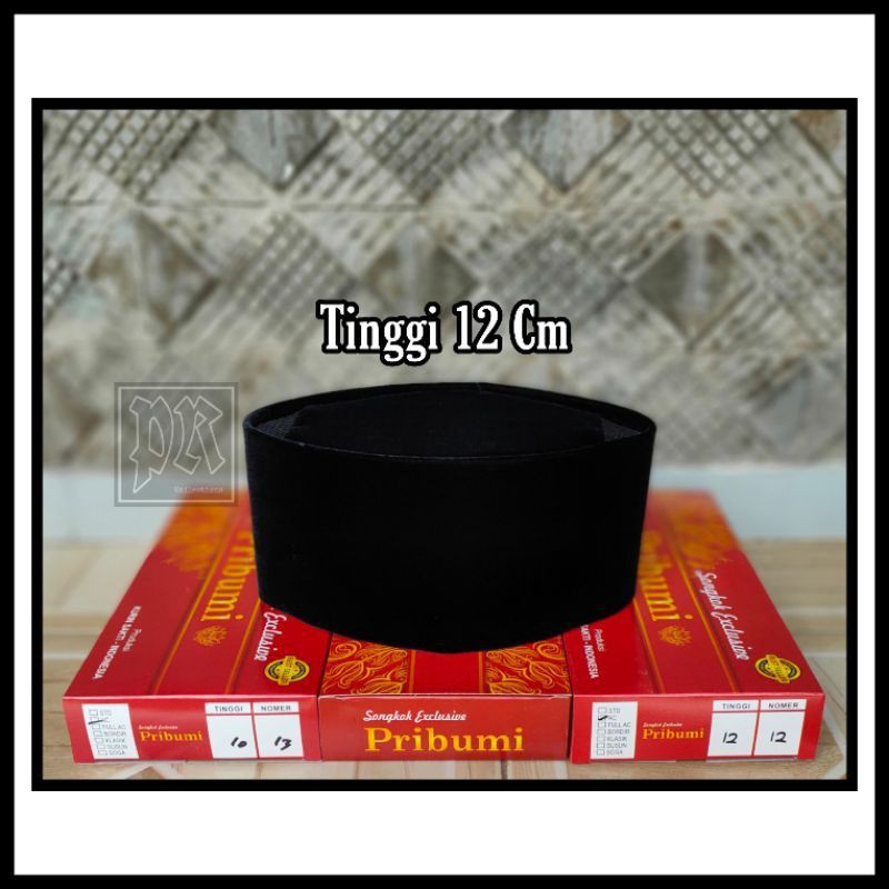 Peci jumbo ukuran besar songkok big size peci hitam ukuran besar kopiah jumbo no 10 11 12 13 14