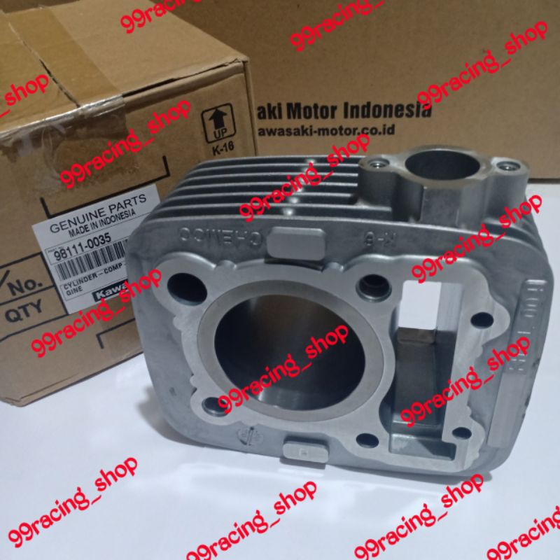 BLOK BORING SEHER PISTON STD STANDAR OS 0 KLX 150 ORI KAWASAKI