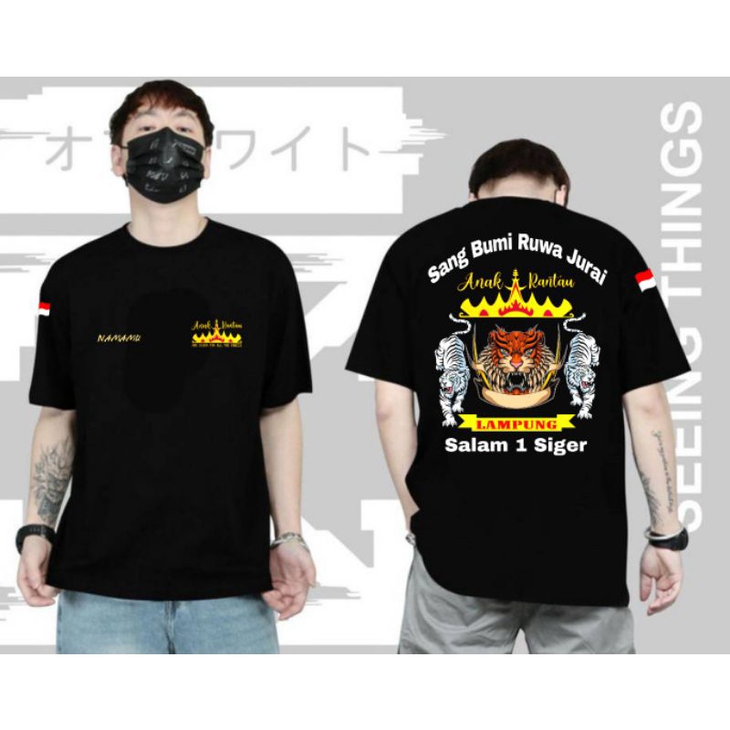 Kaos Lampung kaos siger Lampung kaos anak rantau lampng