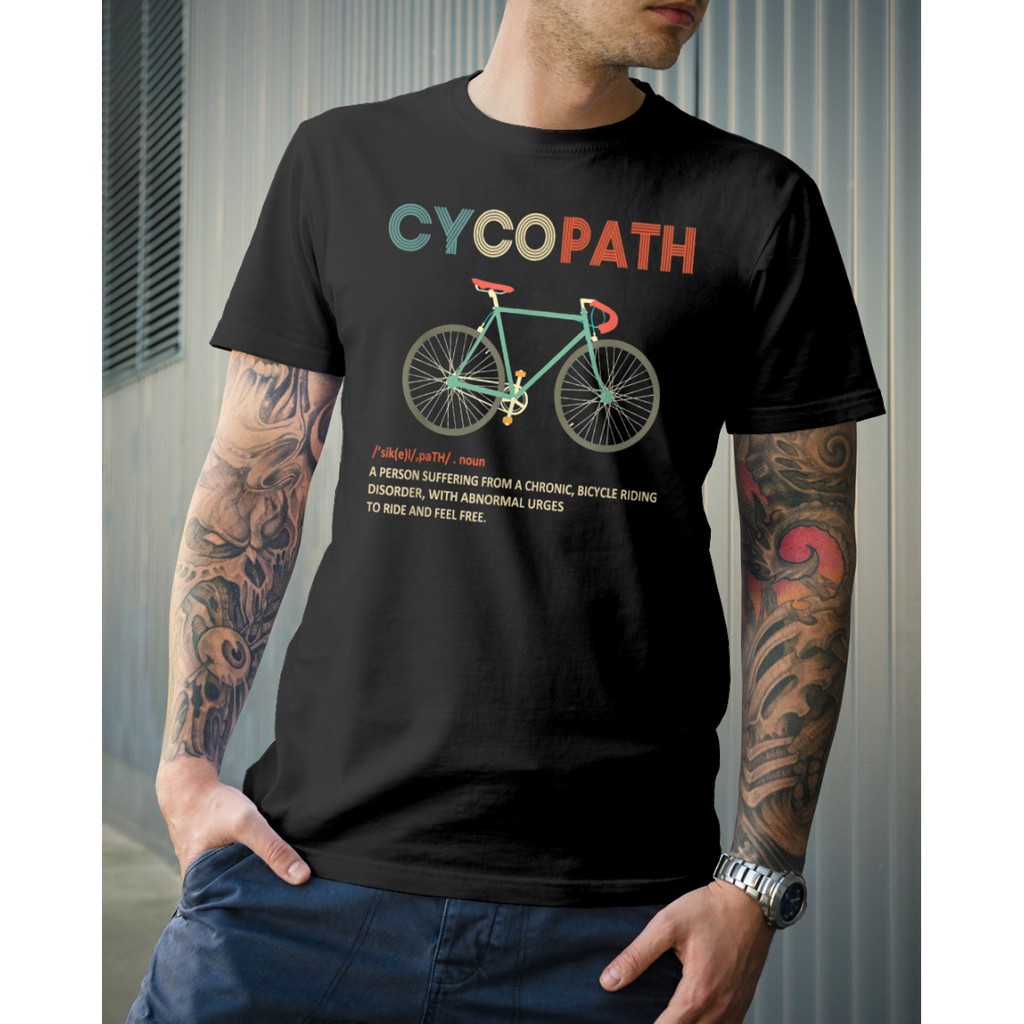 Kaos Sepeda Gowes Cycopath Premium Adem Nyerap Keringat Bisa Upgrade Lengan Panjang