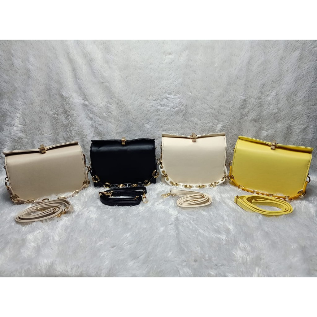 JK 794 1KG MUAT 3PCS TAS SELEMPANG WANITA SLINGBAG IMPORT