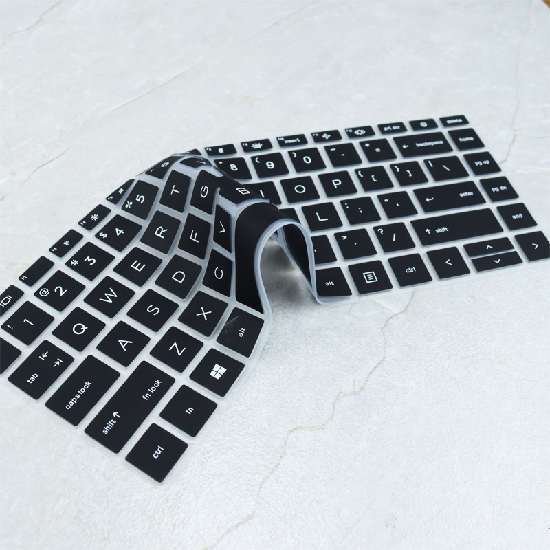 Cover Pelindung Keyboard Laptop Bahan Silikon Lembut Ultra Tipis Untuk Hp Zhan X 14 Inch