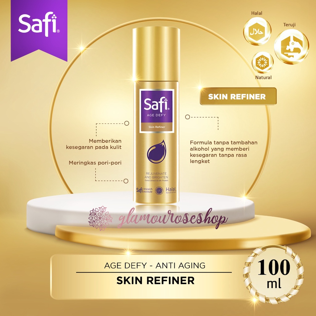 ❤️Glamouroseshop❤️ Safi Age Defy Skin Refiner 100ml (AGE DEFY)