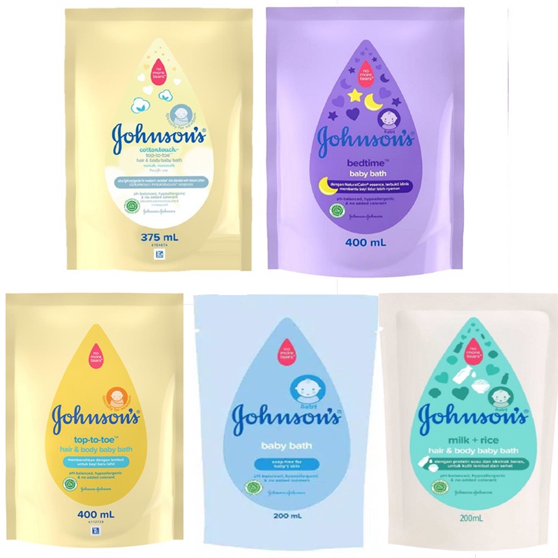 (Refill) Johnson's Baby Bath - Sabun Mandi Bayi