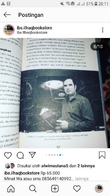 Jejak kehidupan diplanet lain