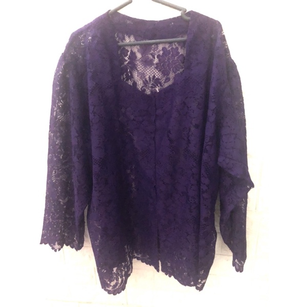 Kebaya Bali Super Jumbo LD 140an lengan balon