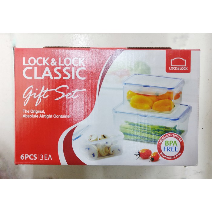 Lock&amp-Lock Special Gift Set isi 3Pcs