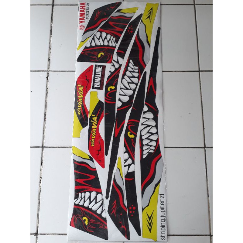 [COD] Striping Variasi Jupiter Z1 Shark