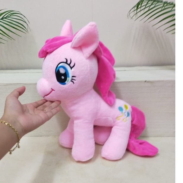 Boneka Kuda Pony 35cm/13&quot;/Boneka Karakter/Boneka Little POny/Bonek Kuda Pony rainbow dash